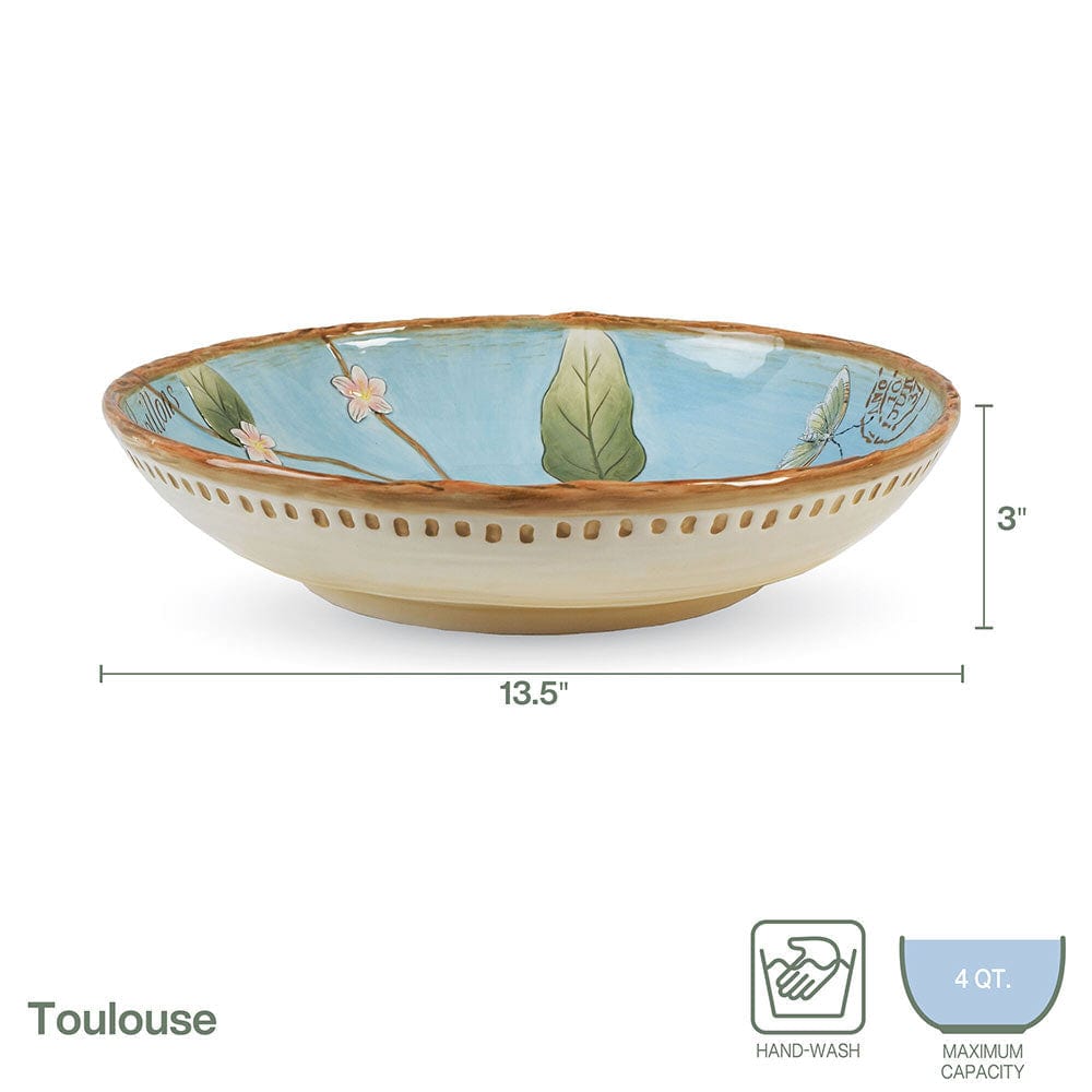 Toulouse Large Serving Bowl- Fitz & Floyd