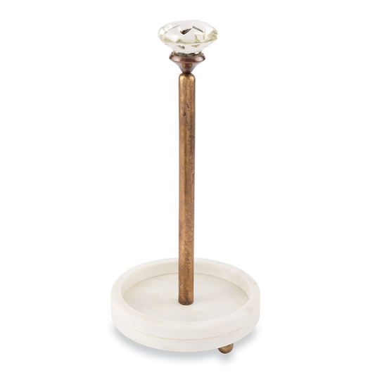 Marble Doorknob Paper Towel Holder