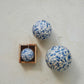 Recycled Printed Paper Mache Ball Ornament ( Each One Will Vary)