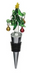 Zinc Alloy Wine Stopper w/ Hand-Painted Glass Holiday Icon, 8 Styles