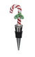 Zinc Alloy Wine Stopper w/ Hand-Painted Glass Holiday Icon, 8 Styles