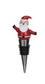 Zinc Alloy Wine Stopper w/ Hand-Painted Glass Holiday Icon, 8 Styles