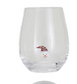 Stemless Wine Glass w/Holiday Figure Inside (8 Styles)