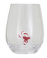 Stemless Wine Glass w/Holiday Figure Inside (8 Styles)