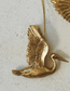 Resin Flying Bird Ornament, Gold Finish (4 Styles)