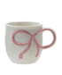 Stoneware Mug w/Bow Handle (4 Colors)