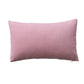 Square Cotton Slub Lumbar Pillow w/Tufted Merry