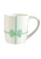 Stoneware Mug w/ Embossed Bow (4 Styles)