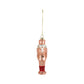 Mercury Glass Nutcracker Ornament w/Glitter