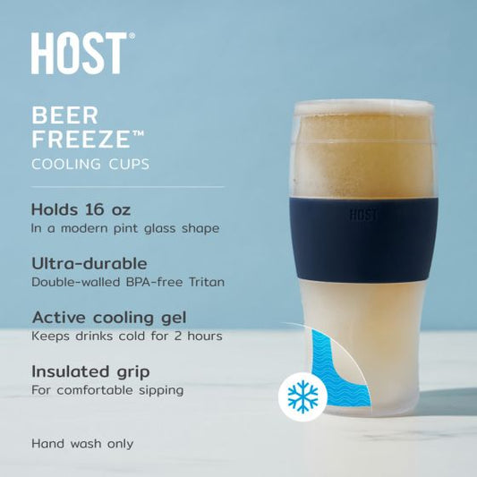 Beer FREEZE Cooling Cup in Collegiate Colors