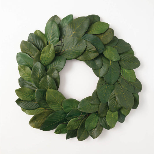 MAGNOLIA LEAF WREATH