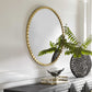 Dandridge Gold Round Mirror