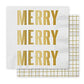 Slant Christmas Napkins