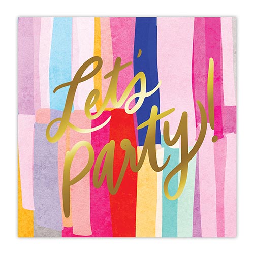 Slant Party Napkins