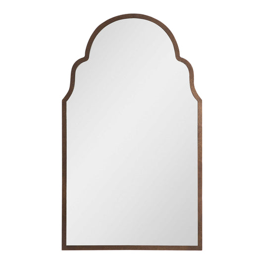 BRAYDEN ARCH MIRROR, BRONZE