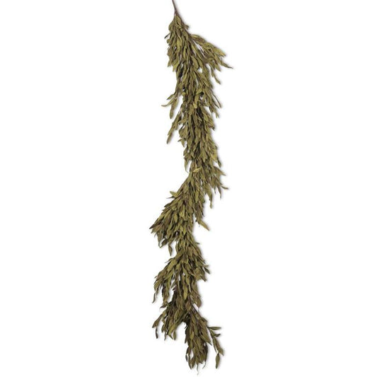 Brown & Green Leaf Spray Garland - 72"