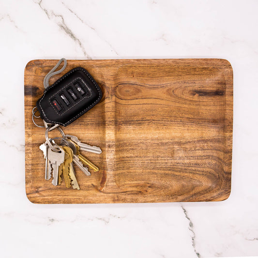 Wood Valet Tray