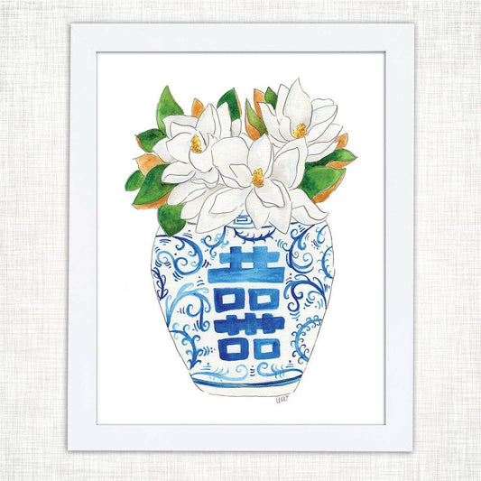 Magnolia Ginger Art Print
