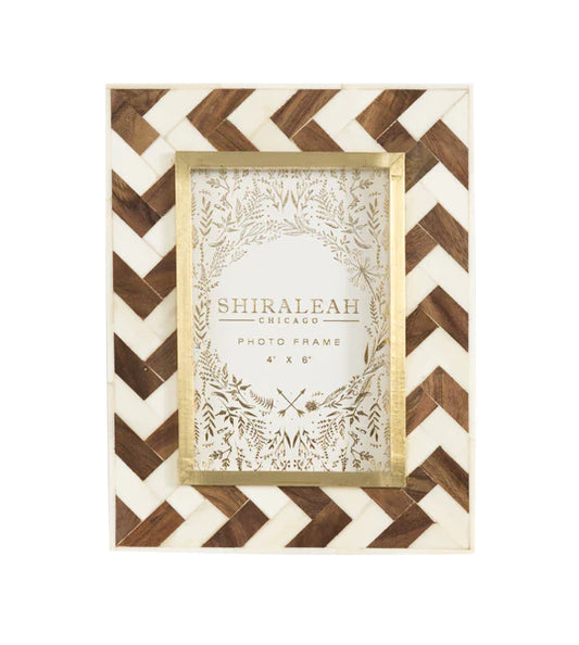 MANSOUR CHEVRON 4X6 PICTURE Frame