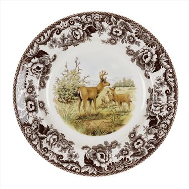 Woodland Dinner Plates 10.5"