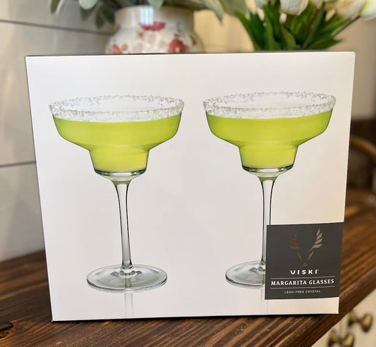 Crystal Margarita Glasses