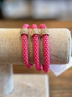 Jenny Hot Pink Bracelet