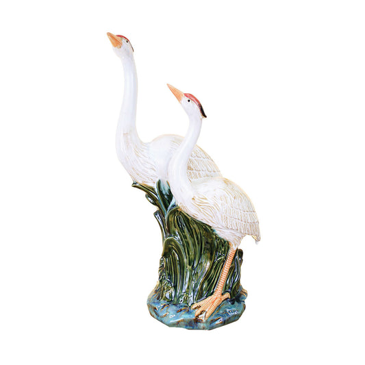 Gazing Herons Figurine