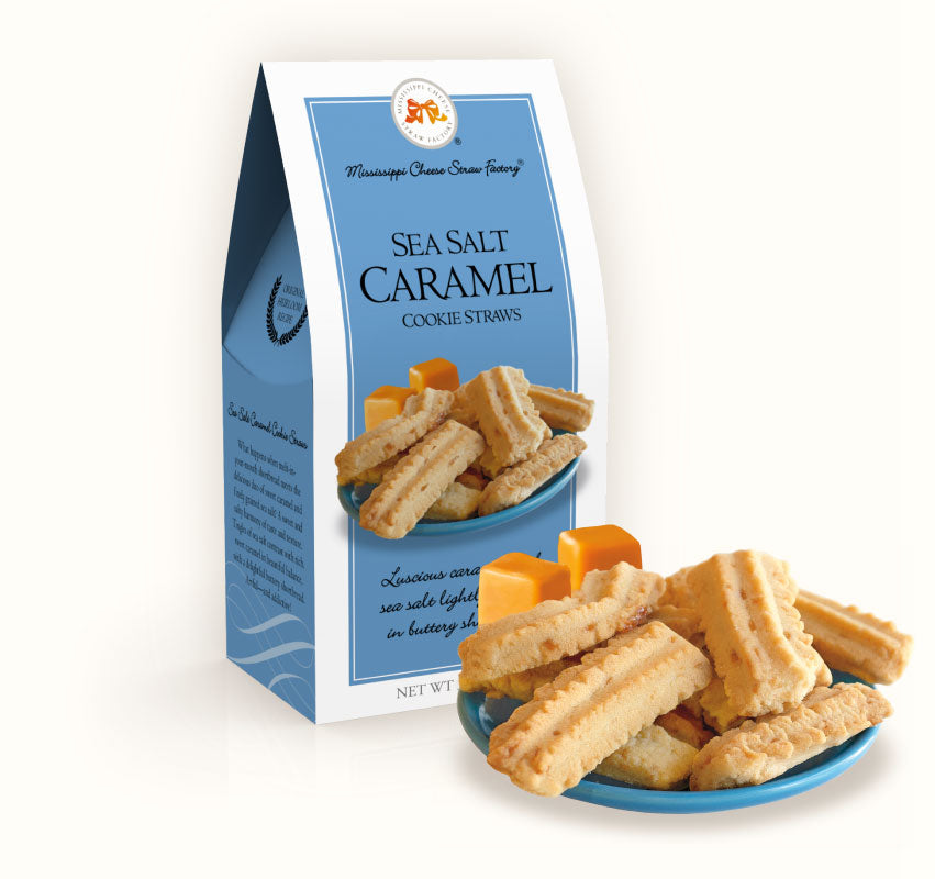 Sea Salt Caramel Cookie Straws