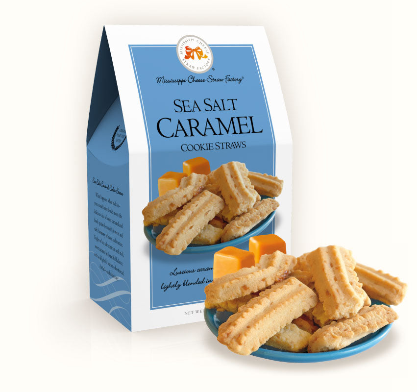 Sea Salt Caramel Cookie Straws