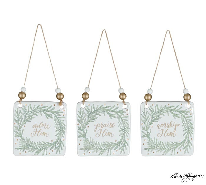 Holiday Impressions Message Ornaments