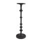 Large Black Metal Candleholder