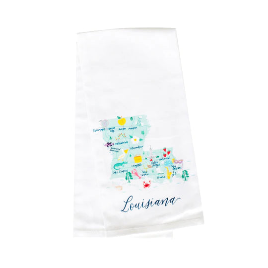 Louisiana Tea Towel - MS