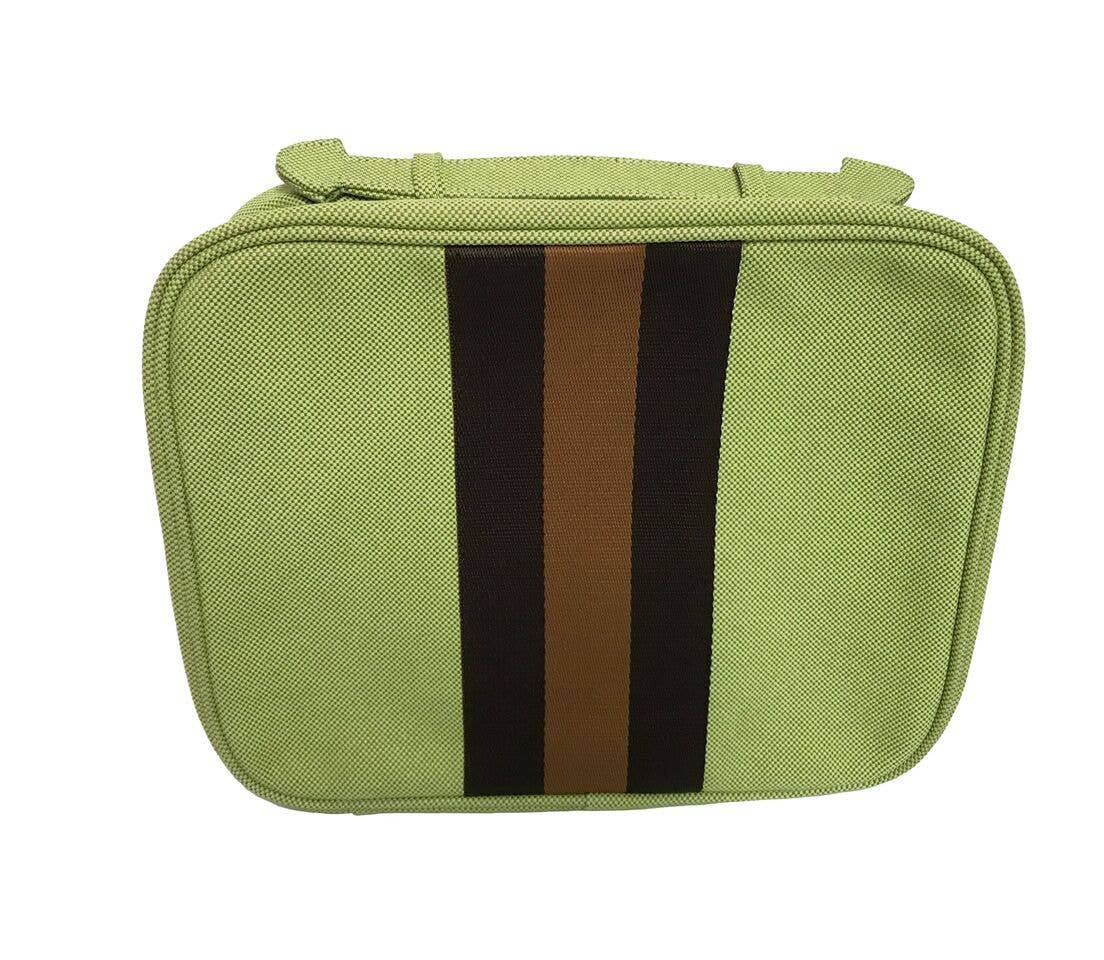 Large Hanging Toiletry Bag - Bermuda Green