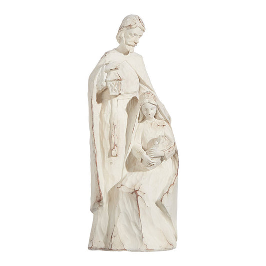 Distressed Holy Family White