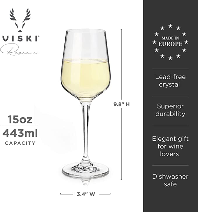 Crystal Chardonnay Glasses