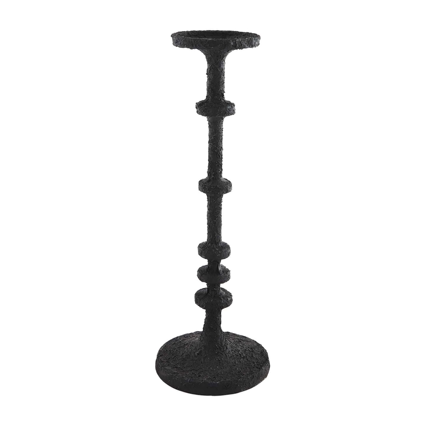 Small Black Metal Candleholder