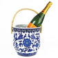 Blue Chinoiserie Ice Bucket