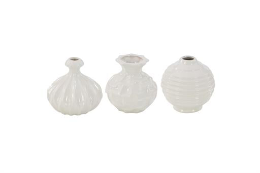 White Ceramic Modern Vase (3 Styles)