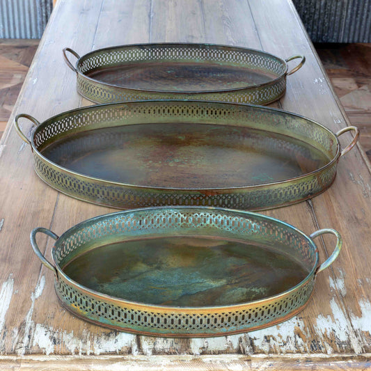 Patina Serving Trays