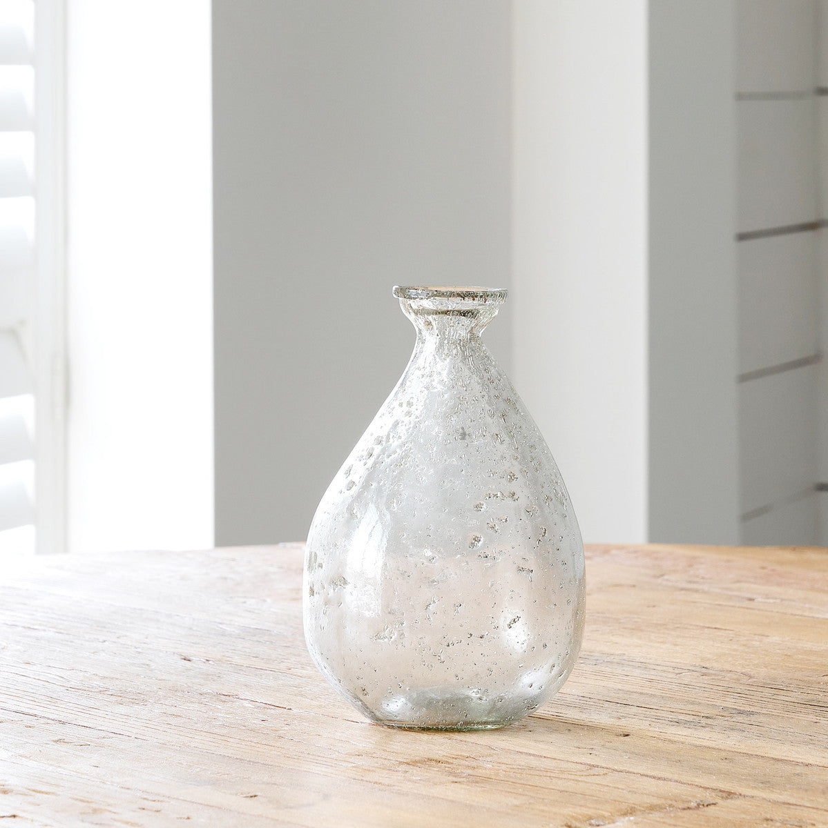 Dylan Organic Seeded Glass Vase