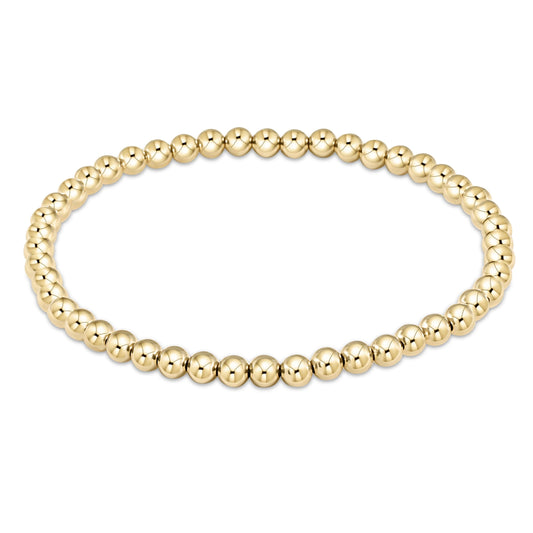 ENEWTON - Classic Gold 4mm Bead Bracelet
