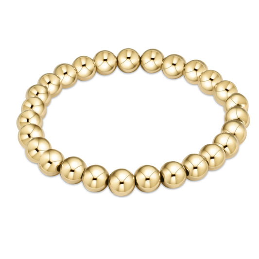 ENEWTON - Classic Gold 7mm Bead Bracelet