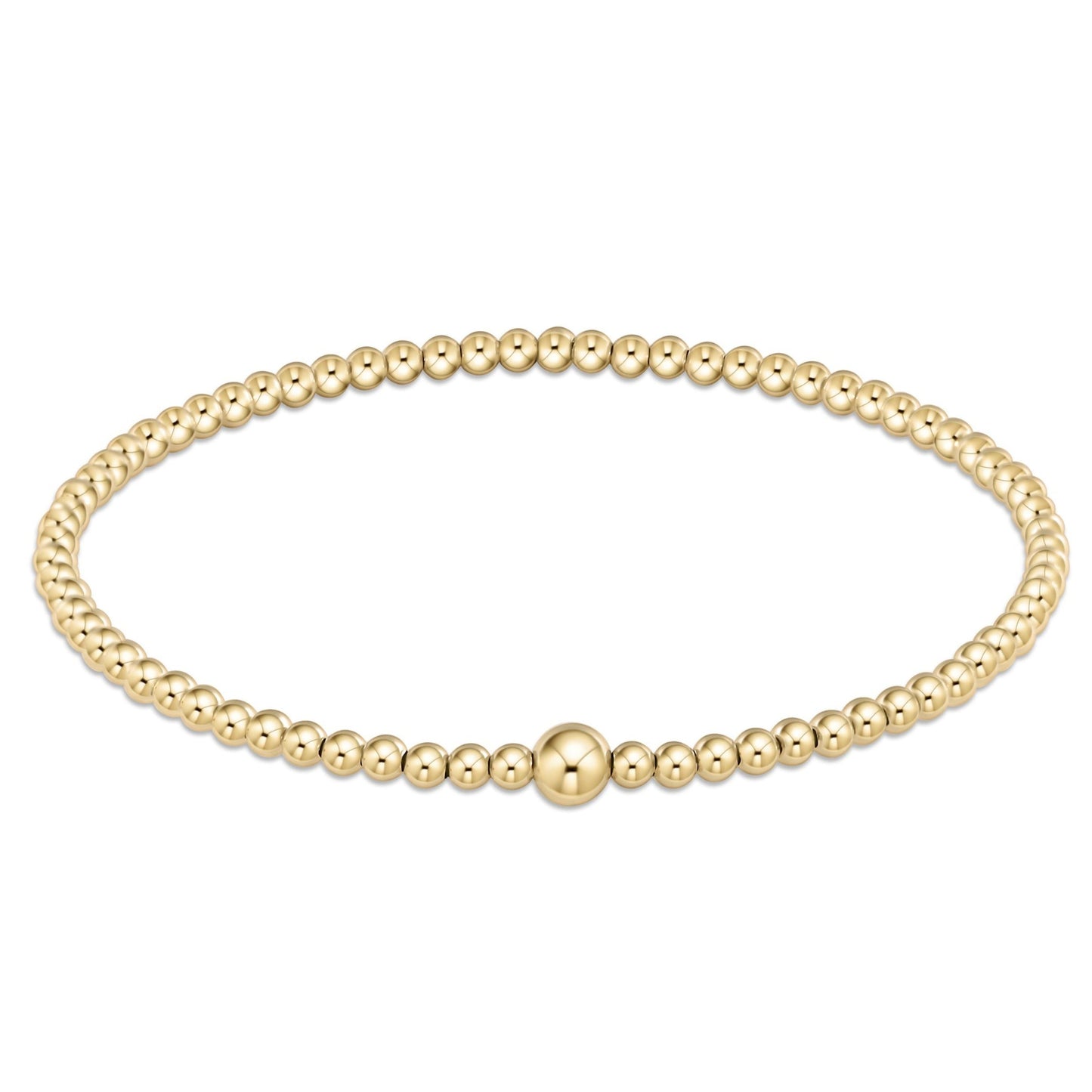 Classic Gold Bead Bangle