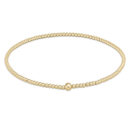 Classic Gold Bead Bangle