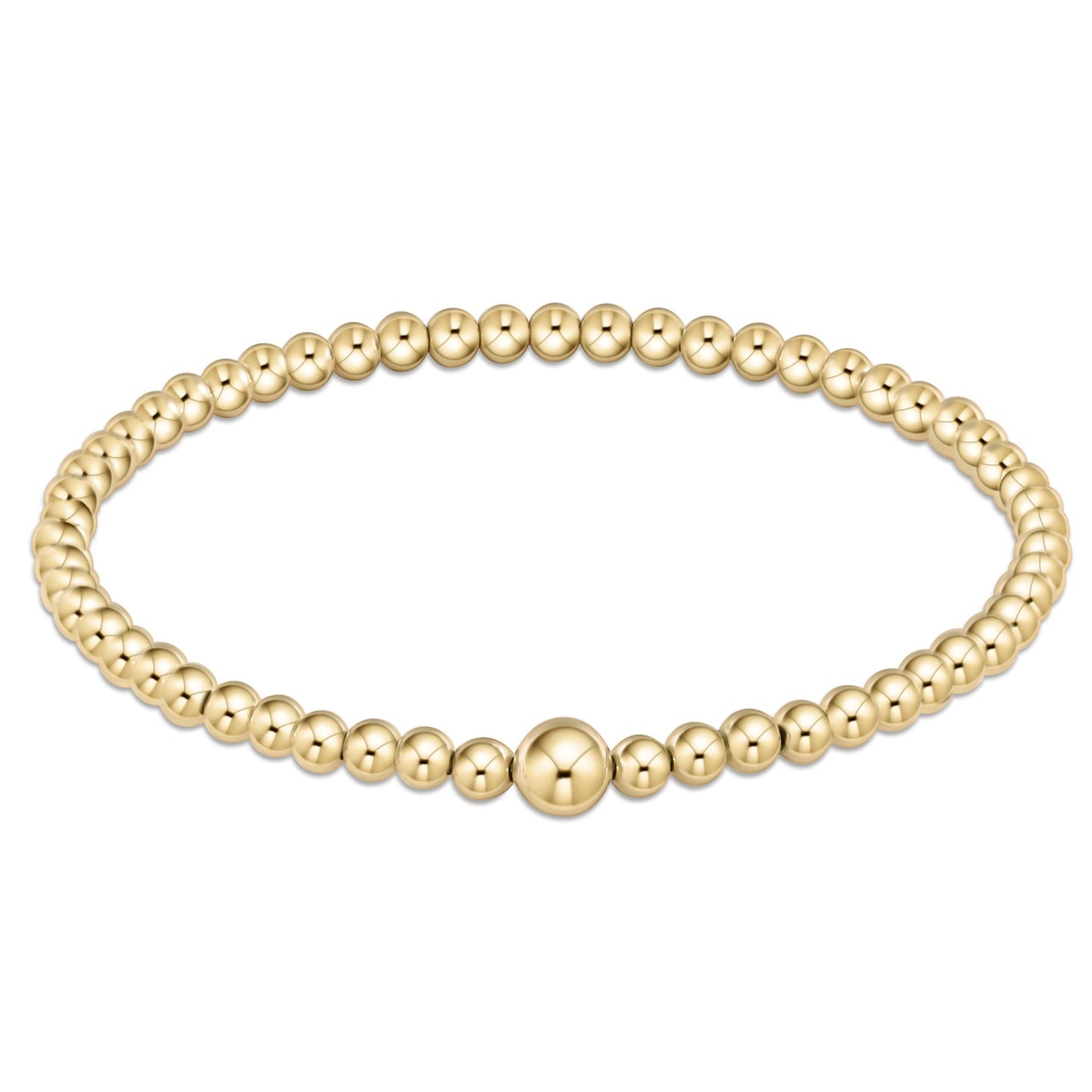 Classic Gold Bead Bangle