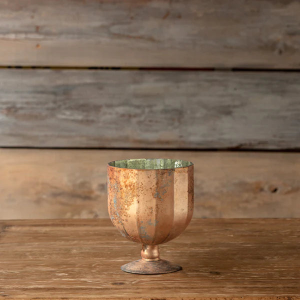 ANTIQUE COPPER CHALICE SMALL