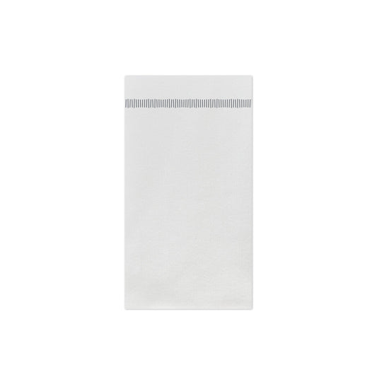 PAPERSOFT NAPKINS FRINGE GRAY GUEST TOWELS (PACK OF 20)