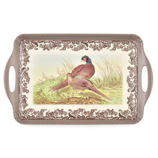 Woodland Large Melamine Handled Tray