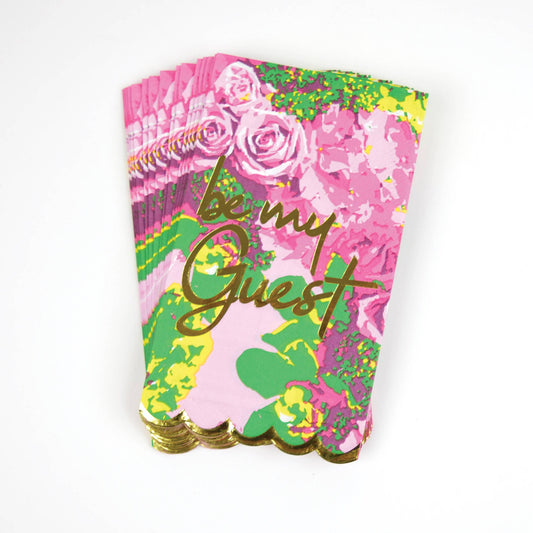 Rose Garden Paper Guest Towel Packs