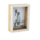 WOOD MARBLE SHADOW FRAME